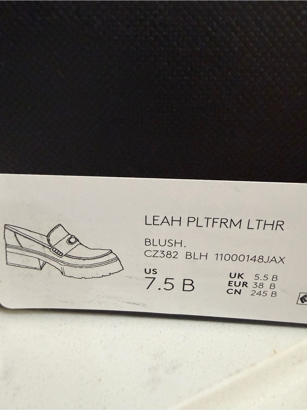 Coach Pink Leather Chunky Sole Loafers - Picture 8 of 8